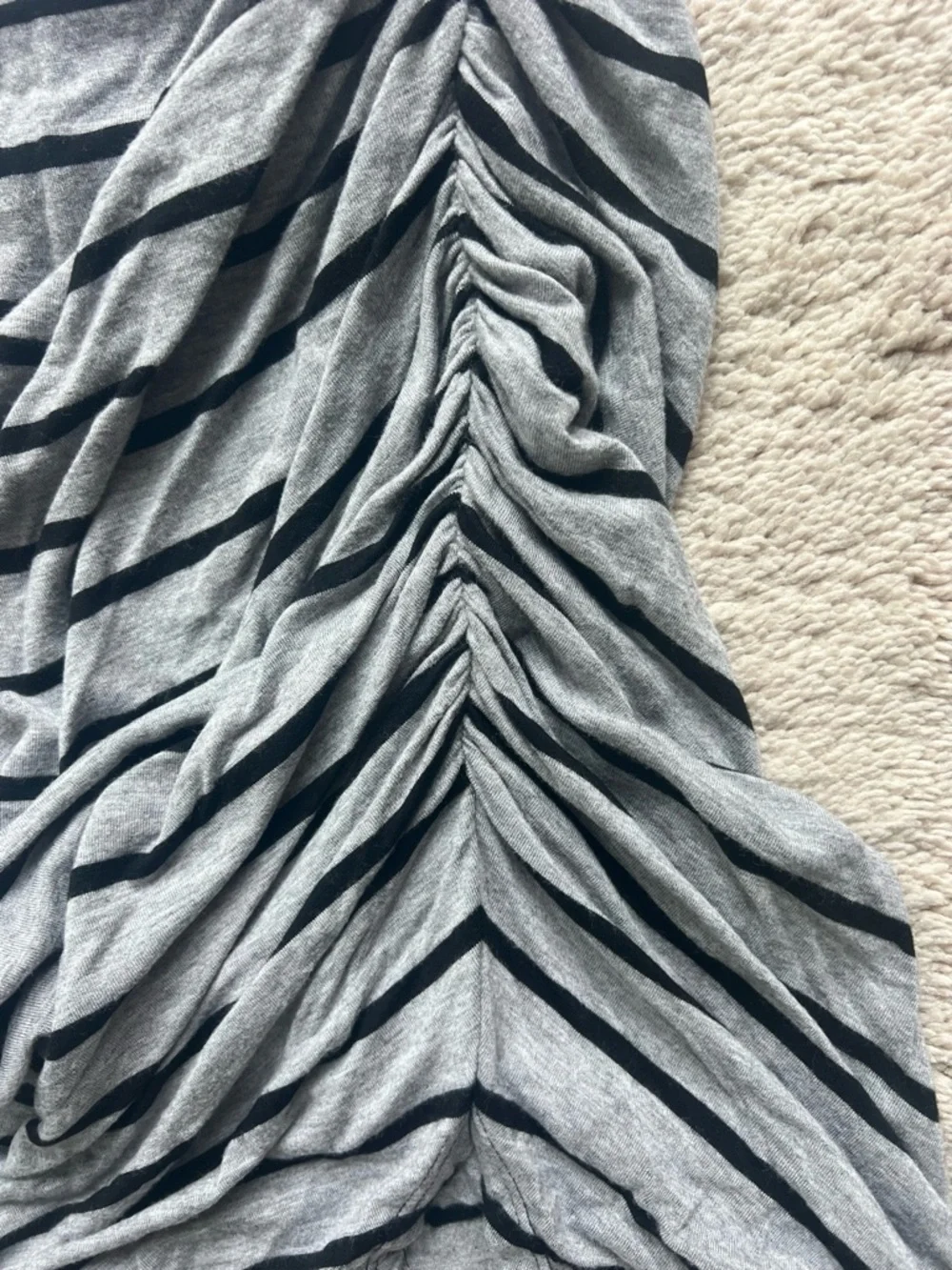 Apt. 9 Asymmetrical Ruched Tee Dress - Picture 3 of 3